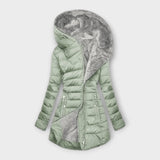 Emma | Cosy Coat with Faux Fur Lining