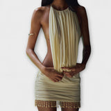 Kylie - Mini Dress in Soft Fabric