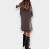 Luna | Two-Piece Leisure Set with Lace Roll Neck Sweater