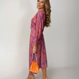 Elegant Midi Evening Dress for Sophisticated Style
