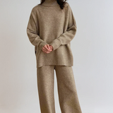 Soft Knit Turtleneck Lounge Set