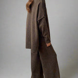 Soft Knit Turtleneck Lounge Set