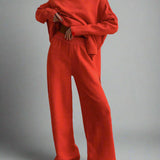 Soft Knit Turtleneck Lounge Set