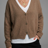 Women’s Soft Knit Button Cardigan – Relaxed Fit & Everyday Layering Essential