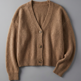 Women’s Soft Knit Button Cardigan – Relaxed Fit & Everyday Layering Essential