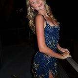 Butterfly Sequin Party Mini Dress