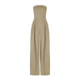 Nina - Dungaree Set with Lace Straps