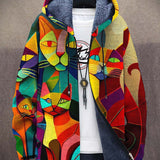 Laura - Art-Inspired Luxurious Cardigan