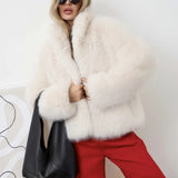 Elegant Faux Fur Winter Jacket