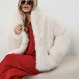 Elegant Faux Fur Winter Jacket