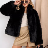 Elegant Faux Fur Winter Jacket
