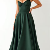 Isolde Elegant Tulle Midi Dress