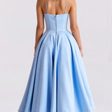 Isolde Elegant Tulle Midi Dress