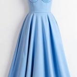 Isolde Elegant Tulle Midi Dress