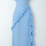Amelia Elegant Ruffled Maxi Dress