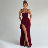 Valessia Formal Maxi Dress with Slip, Elegant Evening Wear