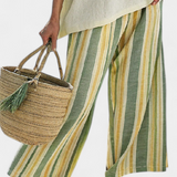 Olivia - Bamboo Linen Set in Olive Colour
