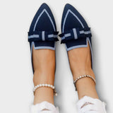 Flachi Women's Shoes with Knot Design