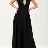 Alexandra Breezy Linen Cutout Dress