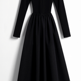 Charlotte Elegant Long Sleeve Maxi Dress