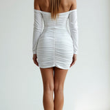 Emily Off-Shoulder Cocktail Dress