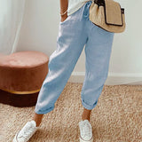 Lightweight Anti-Sweat Linen Trousers