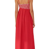 Sophia Embroidered Maxi Dress