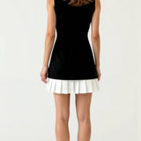 Daisy Sleek A-Line Mini Dress