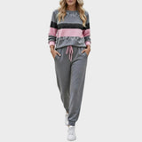 Zofie - Striped Tracksuit Set