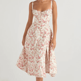 Elegant Corset Sun Dress for Women