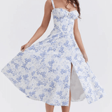 Elegant Corset Sun Dress for Women