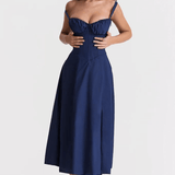 Elegant Corset Sun Dress for Women