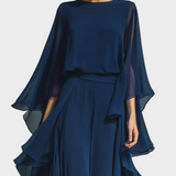 Aurora - Elegant Chiffon Ruffle Set