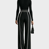 Loredana – elegant outfit with trousers