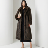 Eden Longline Faux-Fur Coat