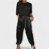 Daisy - Two-Piece Silk Set