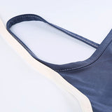 Vintage Blue Contrast Colour Mock Two-Piece Camisole