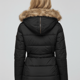 Colleen – Women’s Down Puffer Jacket with Faux Fur Hood