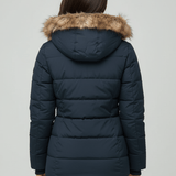 Colleen – Women’s Down Puffer Jacket with Faux Fur Hood