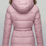 Colleen – Women’s Down Puffer Jacket with Faux Fur Hood