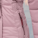 Colleen – Women’s Down Puffer Jacket with Faux Fur Hood