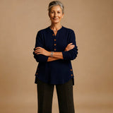 Louisa | Solid Knit Sweater with Long Sleeves