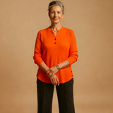 Louisa | Solid Knit Sweater with Long Sleeves