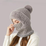 Amélie | Cozy Fluffy Hat with Pom-Pom
