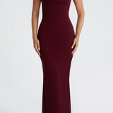 Maia Maxi Dress - Cherry Lacquer
