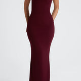 Maia Maxi Dress - Cherry Lacquer