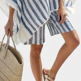 Salomé - Striped Set with Top and Shorts