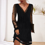 Classic V-Neck Evening Dress - Elegant Matilda Design