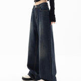 90s Vintage Washed Effect Baggy Boyfriend Jeans