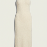 Naomi Textured Halter Maxi Dress